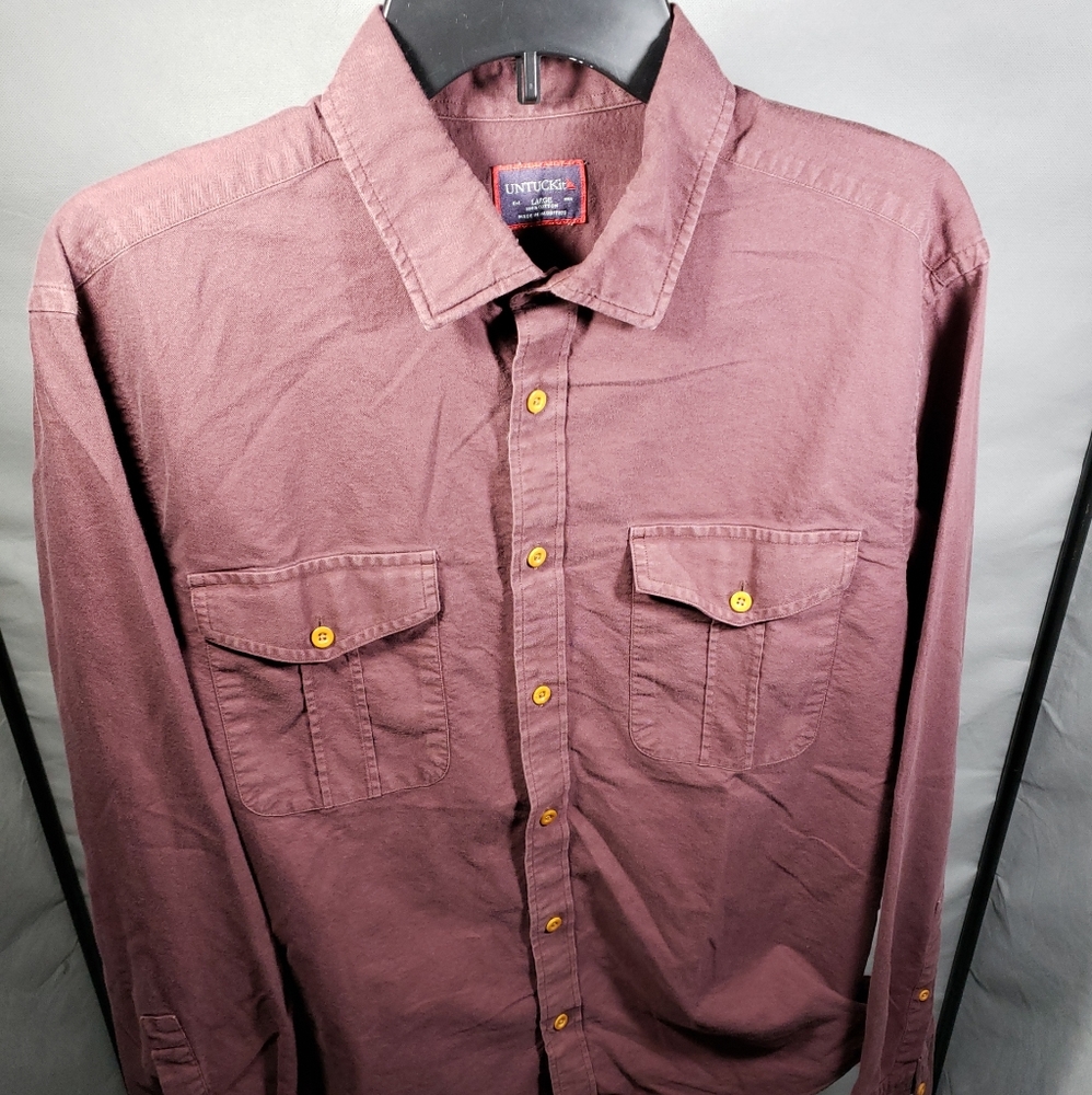 UNTUCKit ST. PERAY Mens Designer Shirt